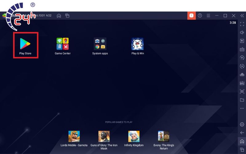 Cài đặt CH Play miễn phí bước 3