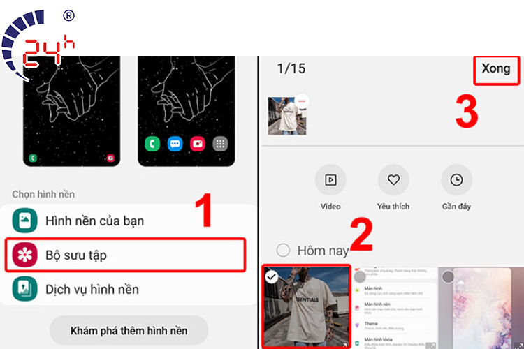 thay đổi màn hình khóa samsung