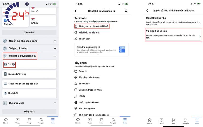 Vô hiệu hóa Messenger mới nhất