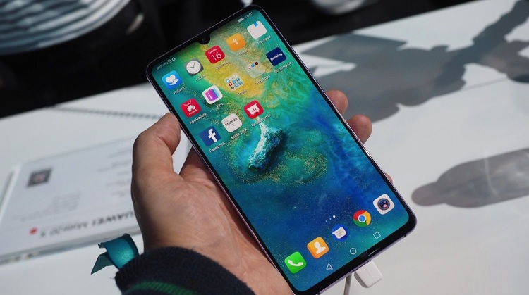 Đây là chiếc điện thoại Huawei Mate 20X 