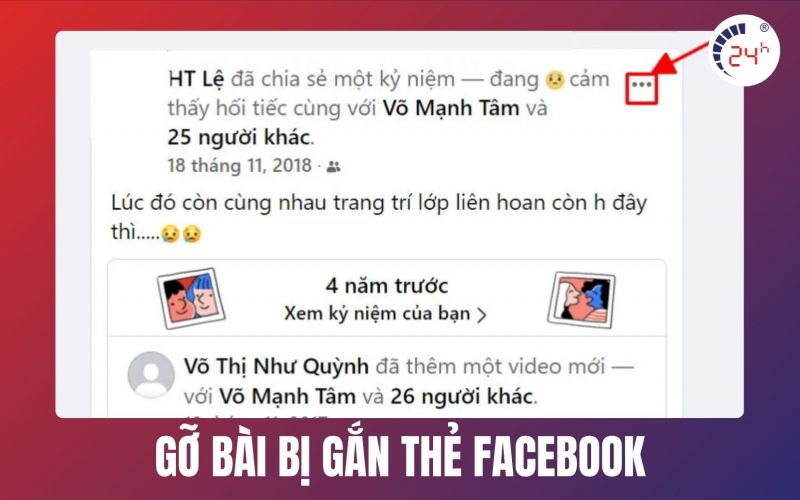 cách mở chặn tag trên facebook