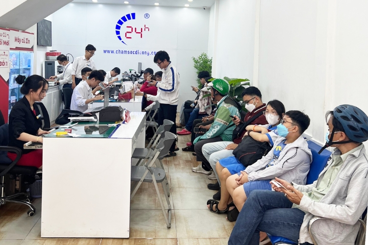 Dịch vụ tại Bệnh viện Điện thoại Laptop 24h