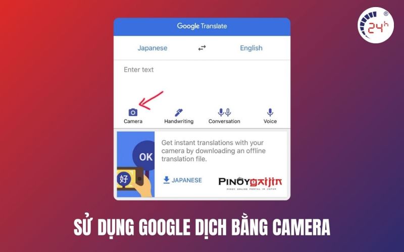 google dịch hình ảnh online bằng camera