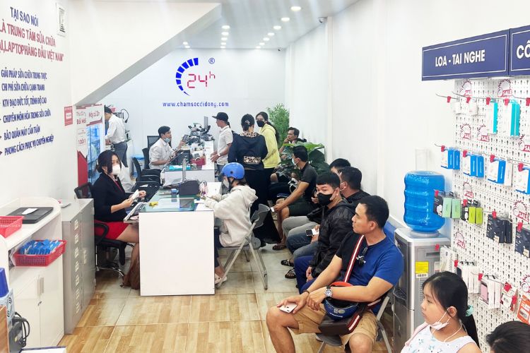 bệnh viện điện thoại laptop