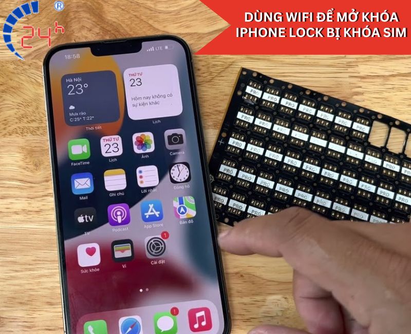 mo khoa sim ghep tren iphone bang wifi