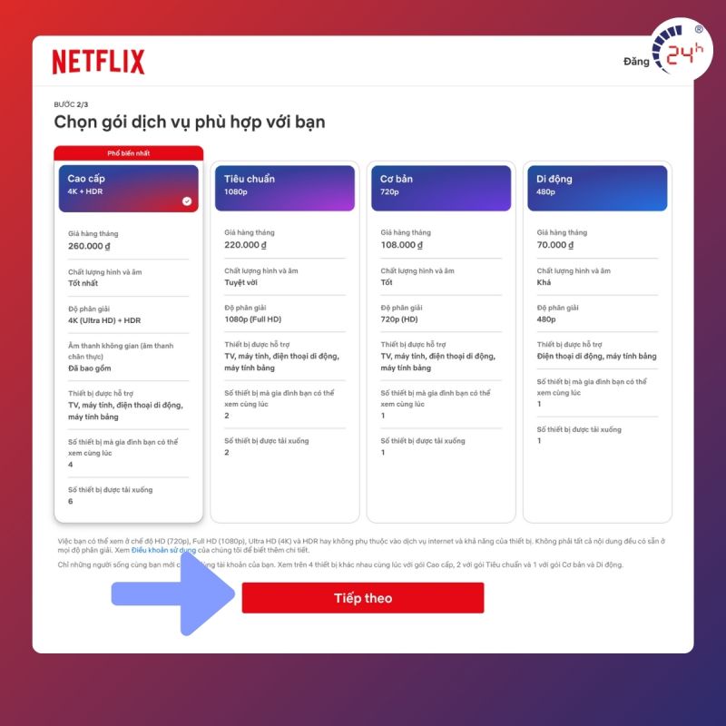 xem netflix miễn phí trên ios iphone điện thoại samsung android tivi tcl
