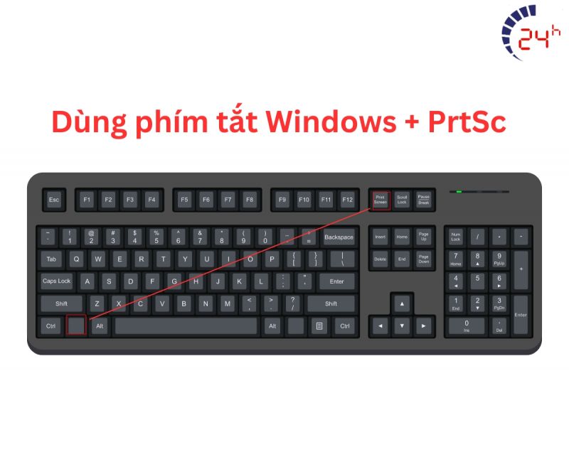 cách chụp màn hình máy tính, laptop