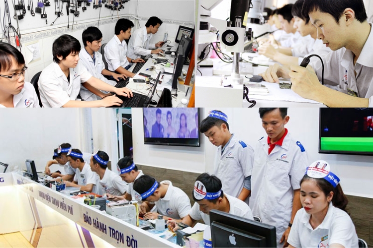 Quy trình thay vỏ AirPod Pro tại Bệnh viện Điện thoại Laptop 24h 