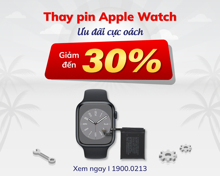 thay pin Apple watch