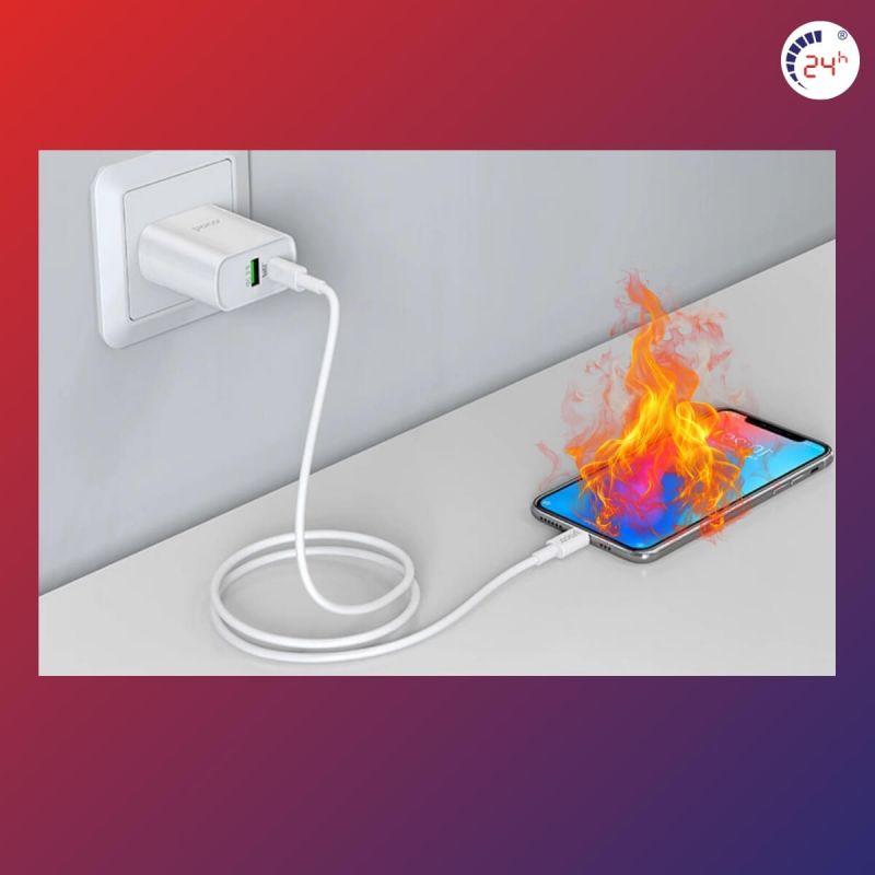 Không để iPhone quá nóng khi sạc pin