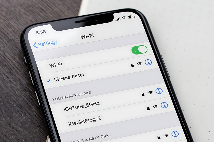 Kiểm tra lỗi kết nối internet trên điện thoại
