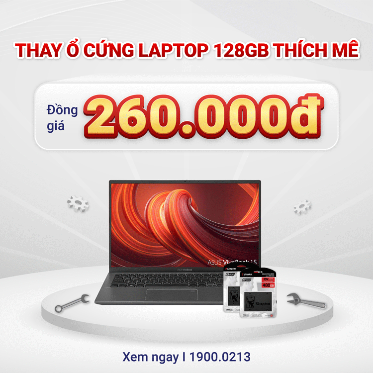 thay ssd 128gb