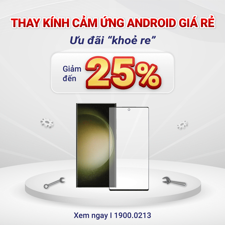 thay kính cảm ứng điện thoại android