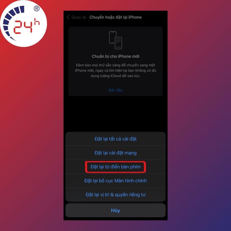 cách chỉnh bàn phím iphone có số