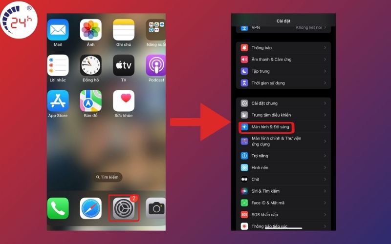 chỉnh kích cỡ bàn phím iPhone