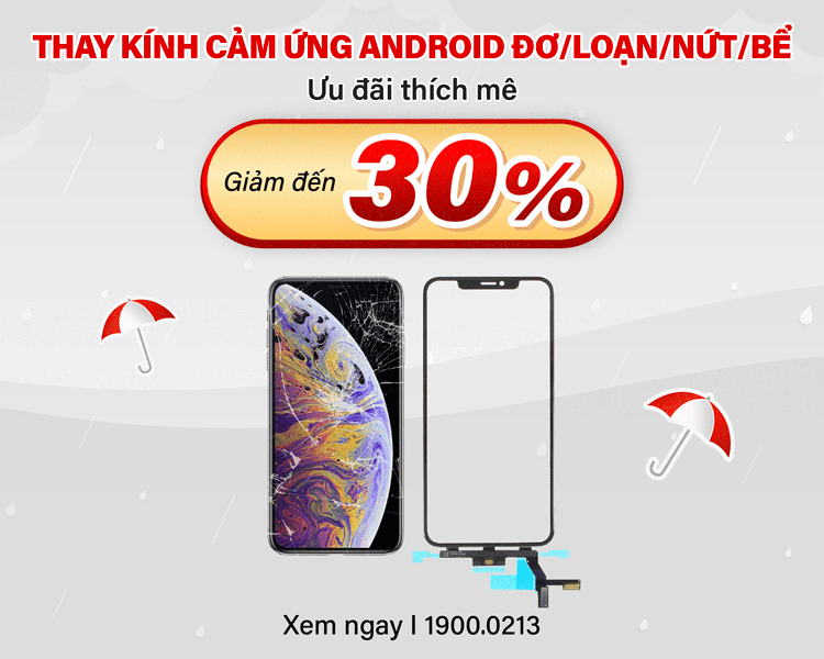 thay kính cảm ứng điện thoại android
