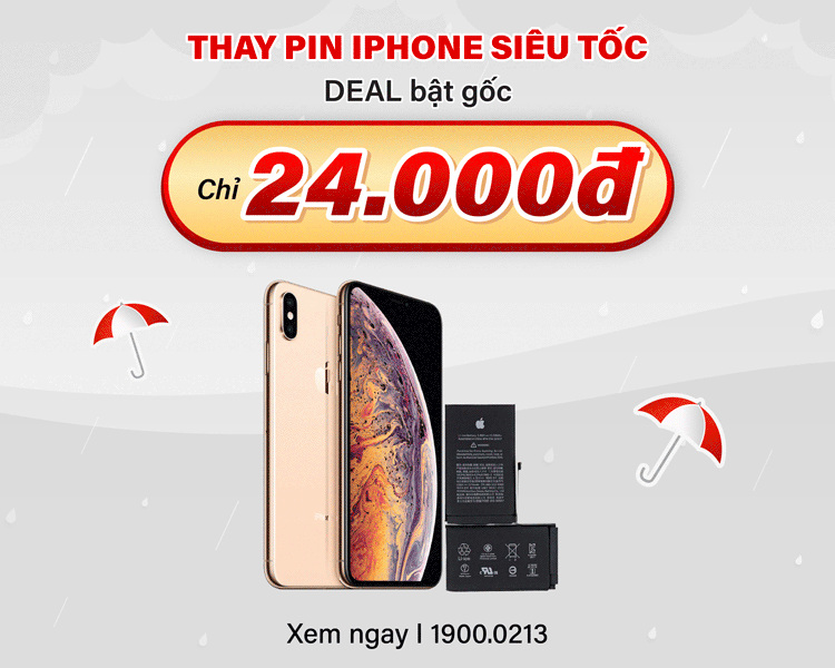 thay pin iphone đồng giá 24 ngàn