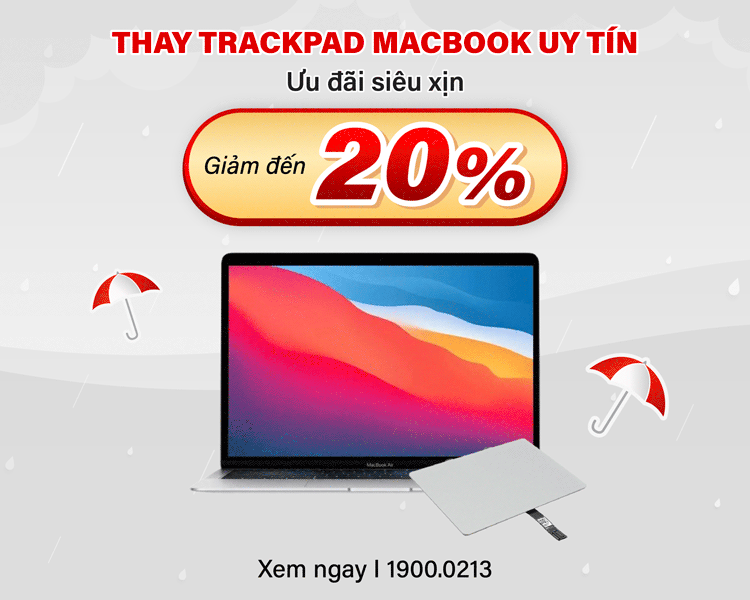 Thay trackpad mới