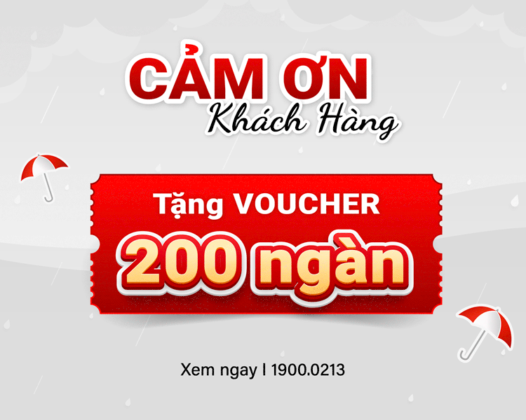 tặng voucher 200.000đ mua máy cũ khi sửa chữa