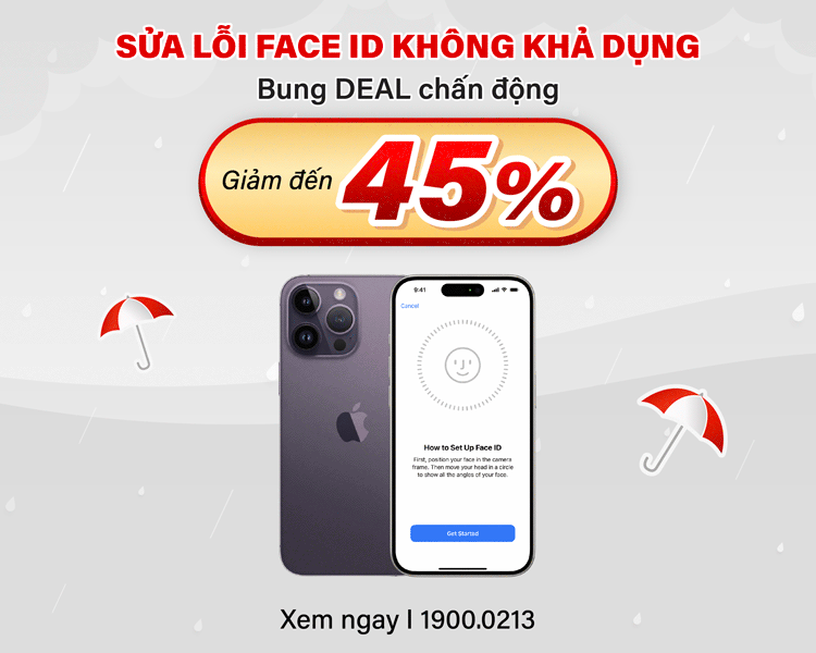 sửa face id giảm đến 45% 