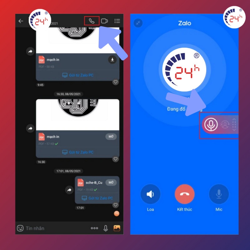 tự ghi âm cuộc gọi zalo