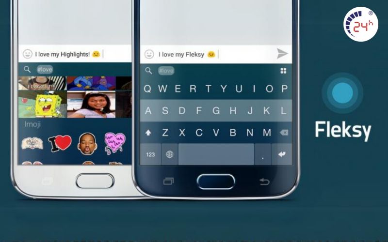bàn phím Fleksy cài đặt cho Oppo