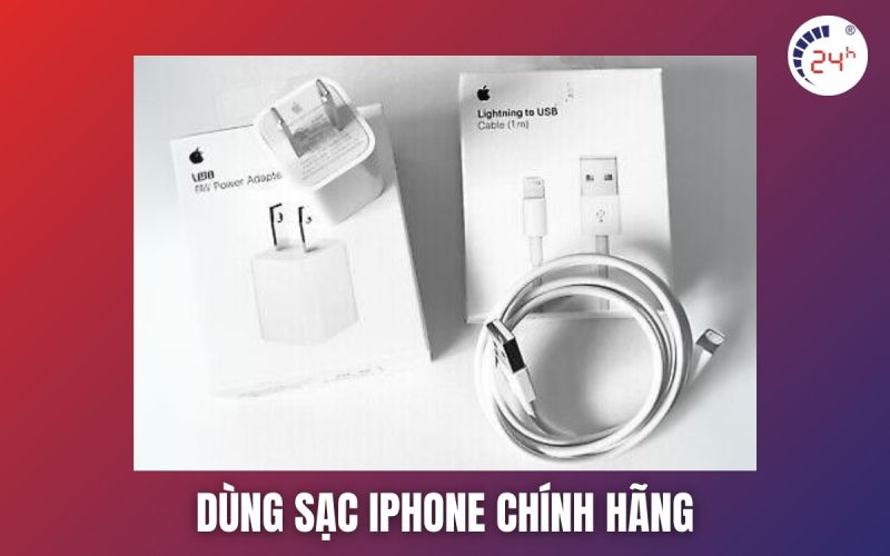iPhone bị sập nguồn khi sạc không vào