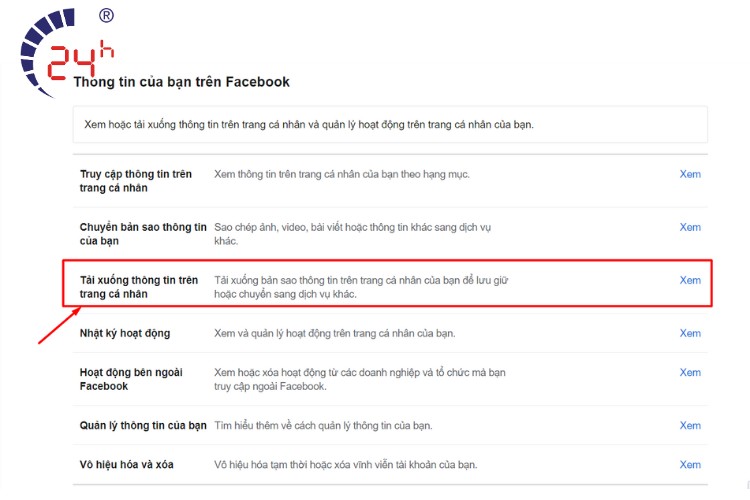 khôi phục cuộc trò chuyện đã xóa trên Messenger