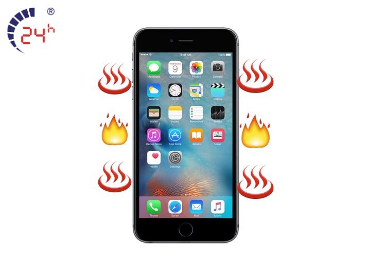 pin iPhone bị nóng lên