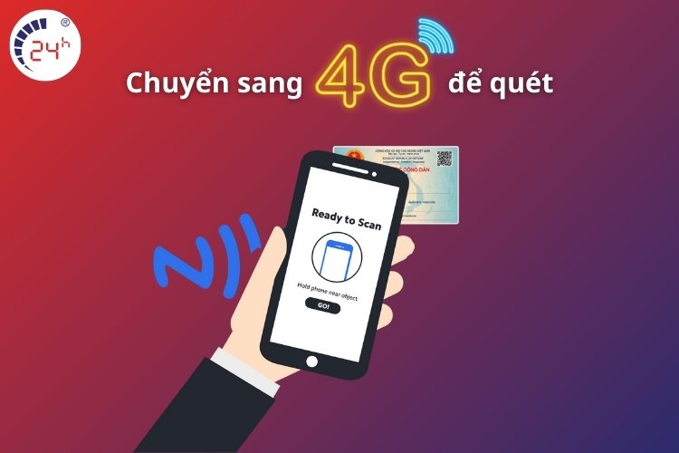 cách quét nfc cccd 4g