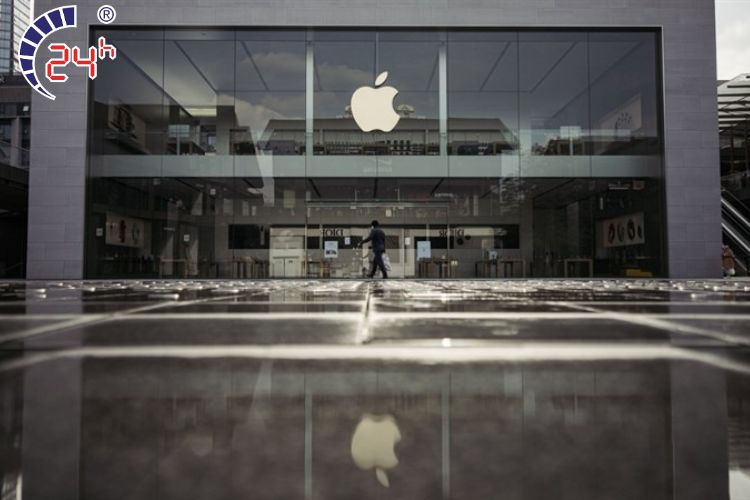 Loi ben nha san xuat lam cho man hinh iPhone bi soc trang doc
