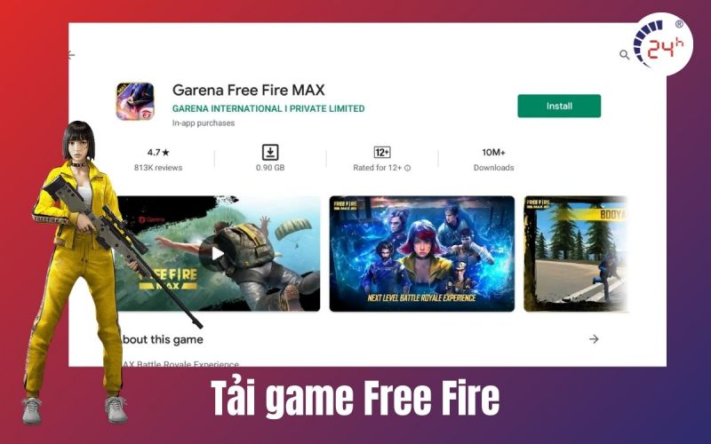 cach tai tro choi Free Fire