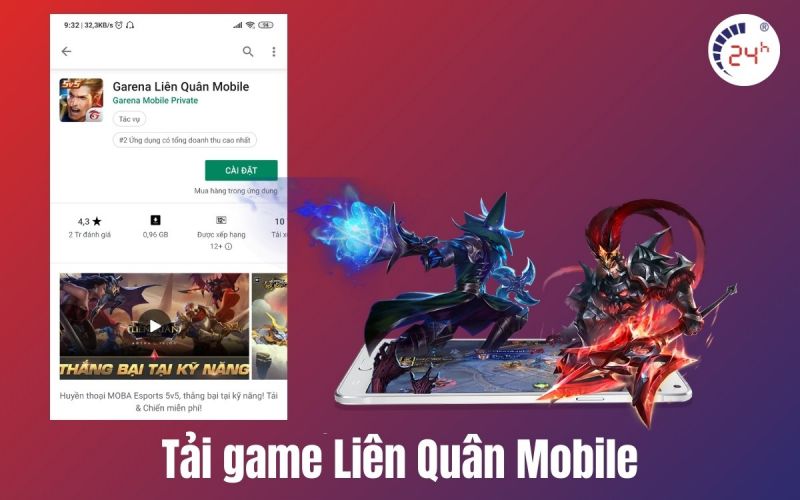 tai trò chơi Lien Quan Mobile mien phi