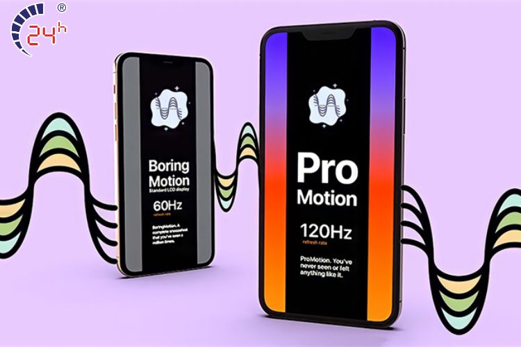 Cach chinh tan so quet man hinh iPhone 15 Pro Max