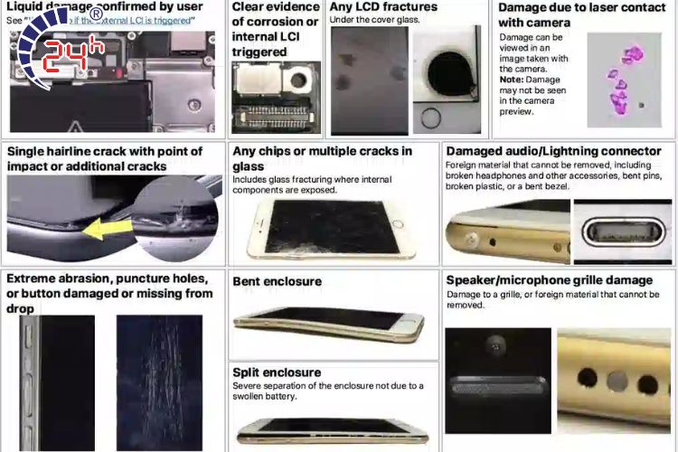 Thay màn hình iPhone có bảo hành từ Apple nhưng có phí