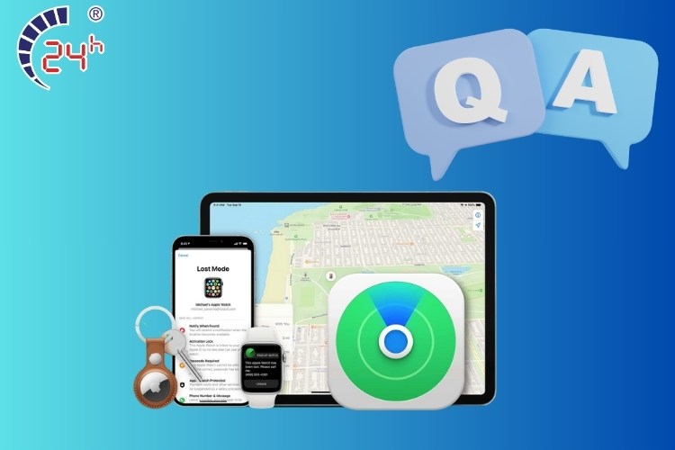 câu hỏi liên quan khi tìm iPhone qua iCloud