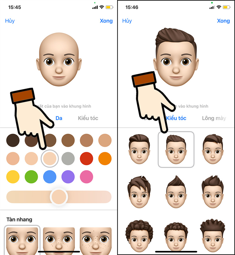 cach-tao-memoji-tren-iphone-4