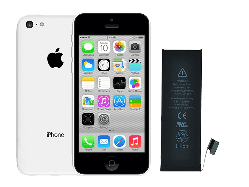 Thay pin iPhone 5C 1