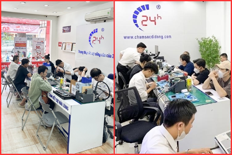 dịch vụ thay màn hình chính hãng 
