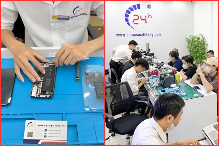đội ngũ nhân viên chuyên nghiệp 