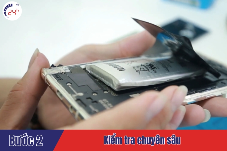 kiểm tra pin galaxy note 8