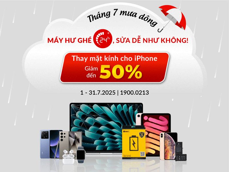ưu đãi tháng 7