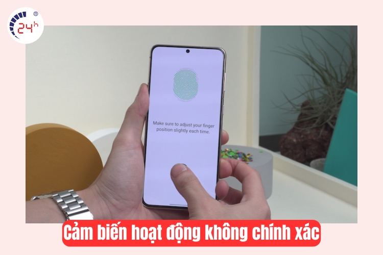 cảm biến vân tay không hoạt động