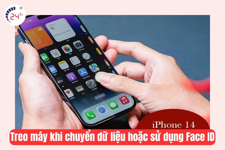 điện thoại treo máy khi chuyển dữ liệu
