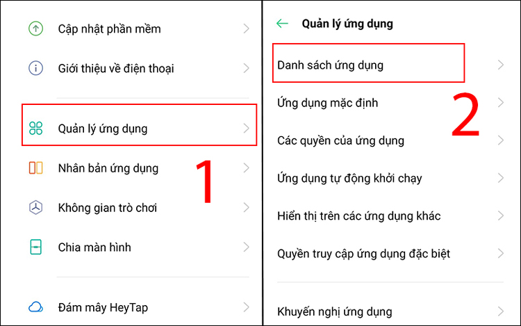 tắt chế độ an toàn trên Android