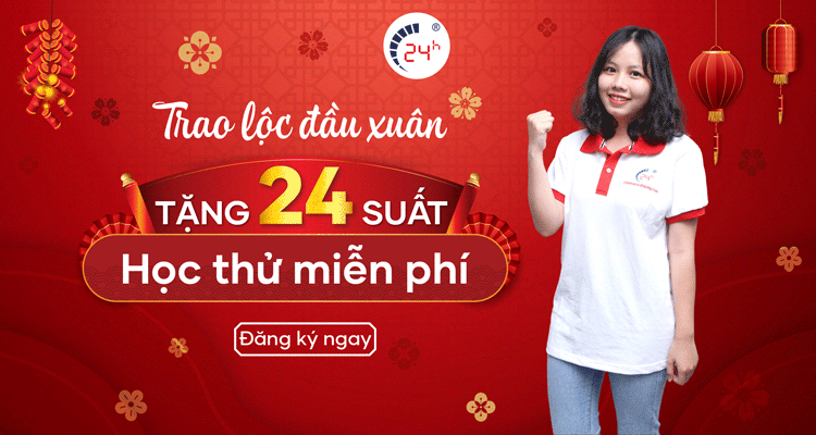 24 suất học miễn phí 