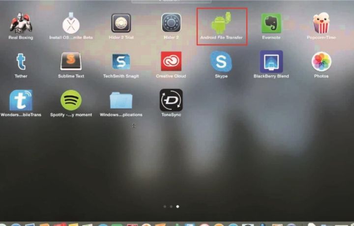 cách kết nối điện thoại android với macbook 