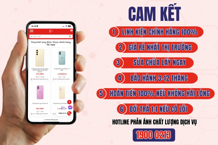 lợi ích khi thay kính lưng iphone 16 pro 