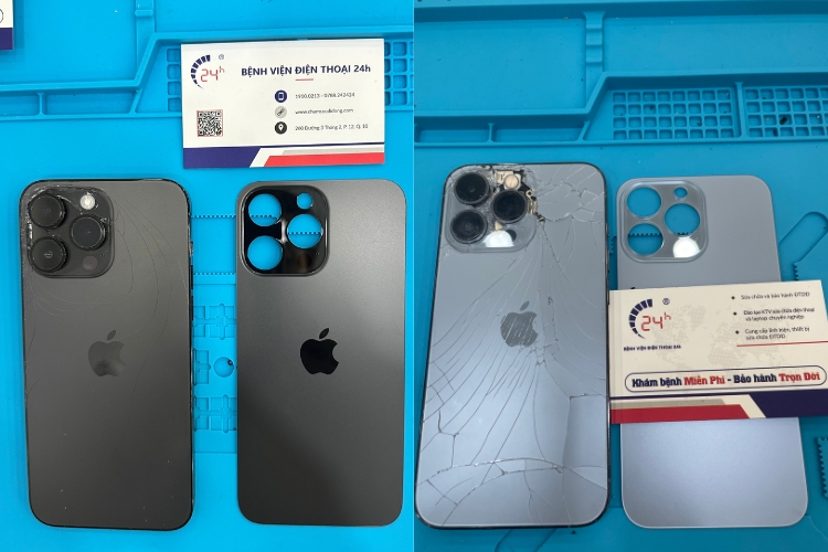 Khi nào cần thay kính lưng iPhone