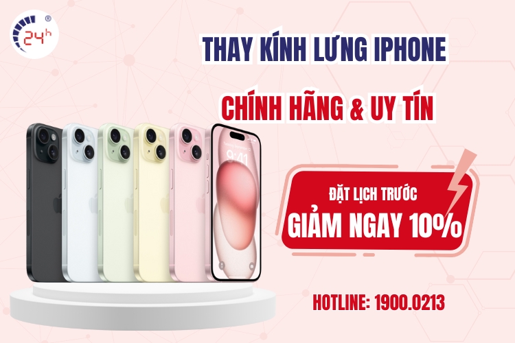 Khi nào cần thay kính lưng iPhone